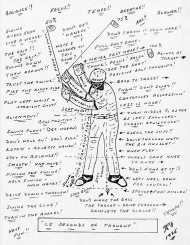 Waar je aan moet denken bij je golfswing