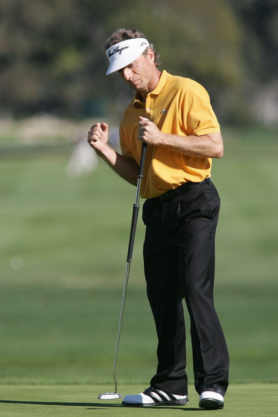 Bernhard Langer speelde met een langere putter
