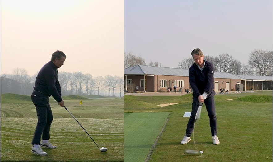 De golfswing van Mario Been