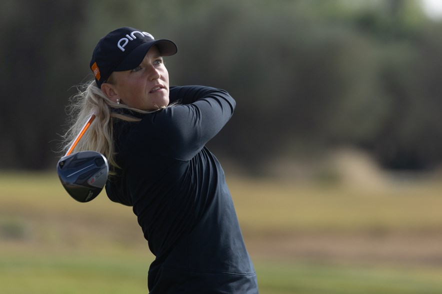Romy Meekers tijdens Qualifying School