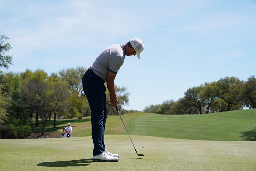 Wedge op de green
