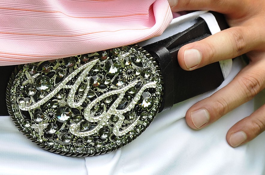 De riem van Anthony Kim