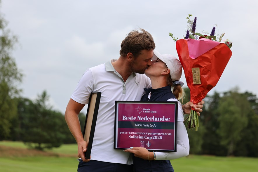 Topgolfster Nikki Hofstede is de beste Nederlandse speelster op het Dutch Ladies Open van 2024