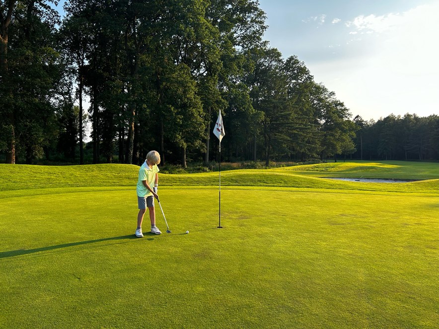 Florian Smit is aan het putten