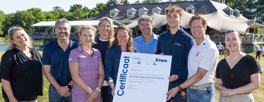 Kiwa iso certificaat Dutch Ladies Open